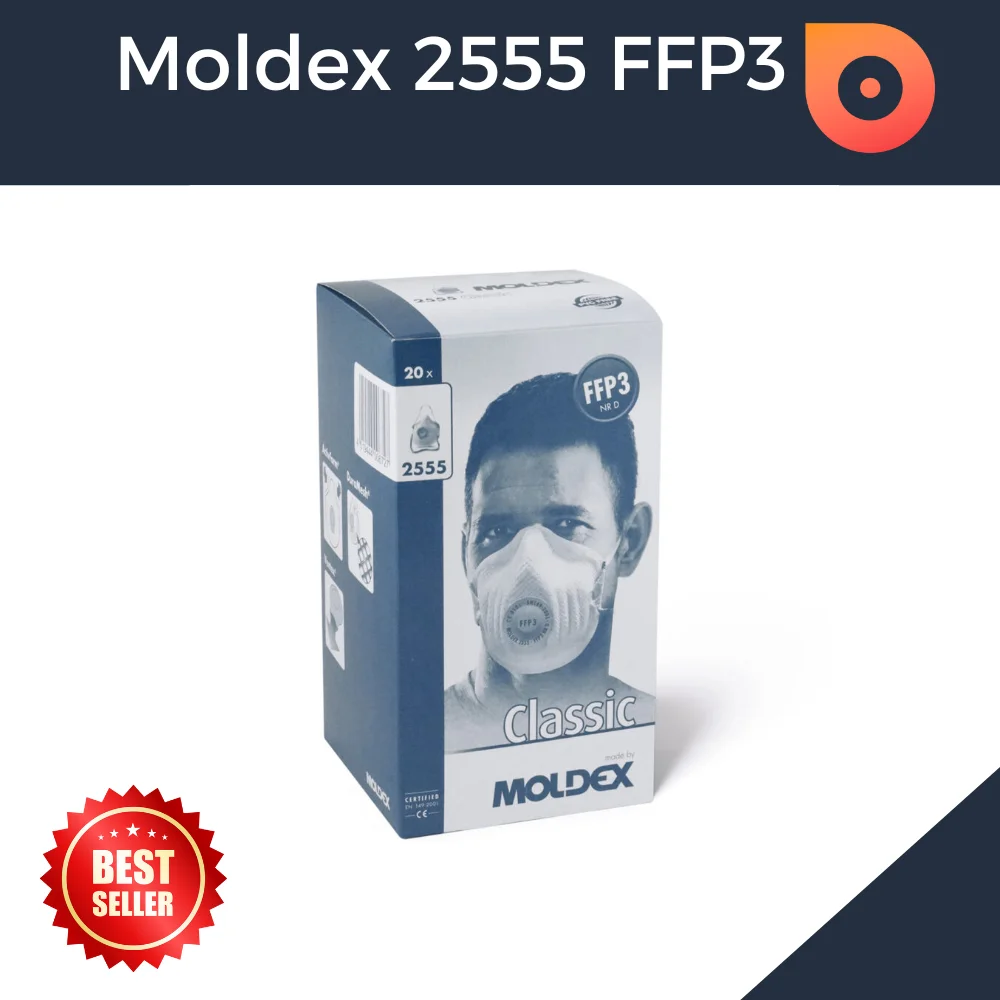 Moldex 2555 Classic FFP3 Valved Mask